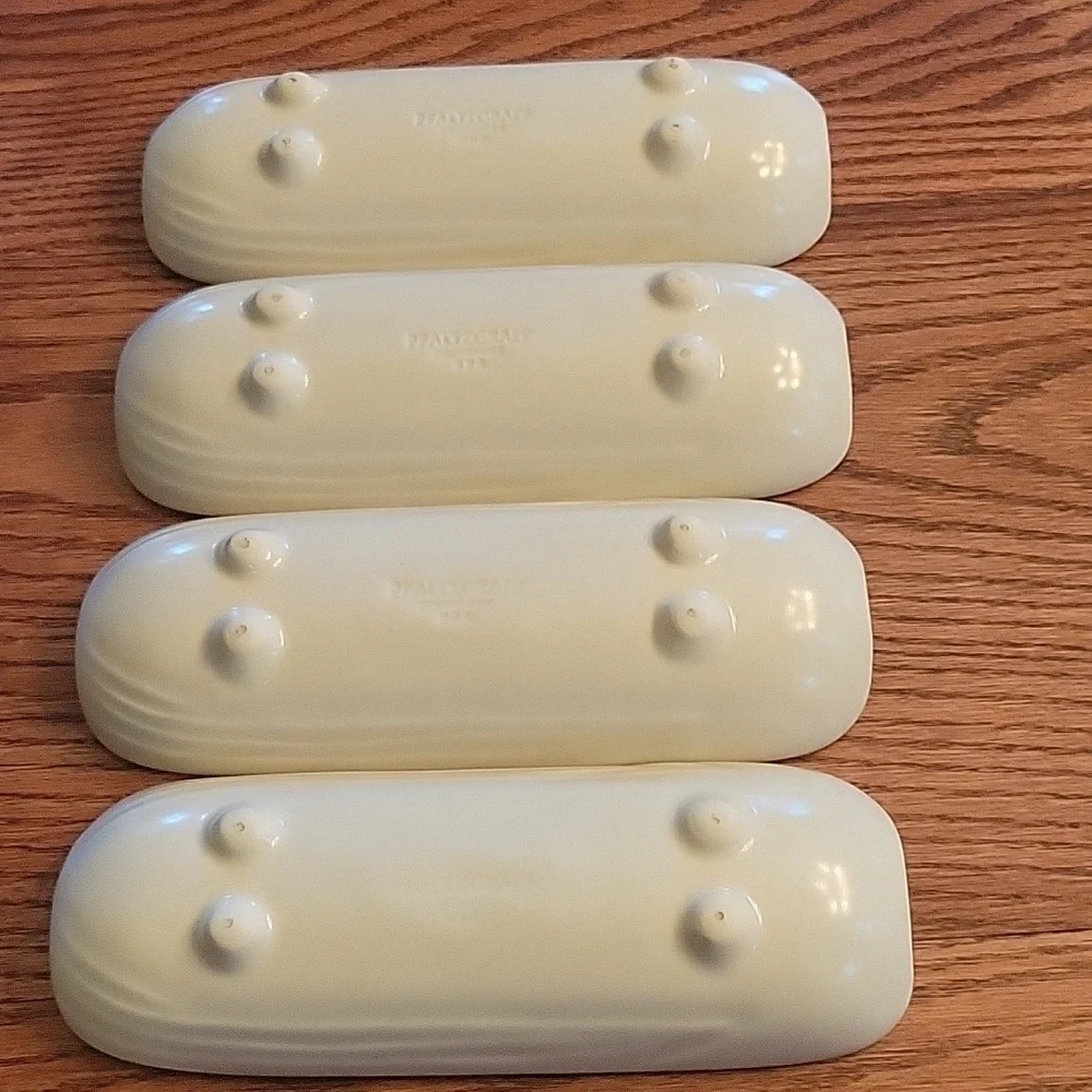 Pfaltzgraff stoneware corn 🌽 holders.  Set of 4.  Vintage.
